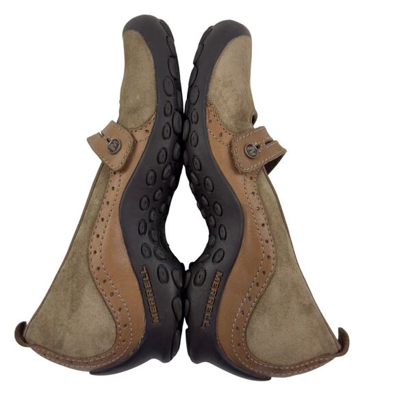 Merrell Plaza Bandeau Leather Comfort Support Cushioned Shoes Women's Size 7 - Picture 5 of 11